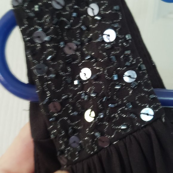 Little Black Dress, one shoulder, elegant beadwork - Picture 2 of 4